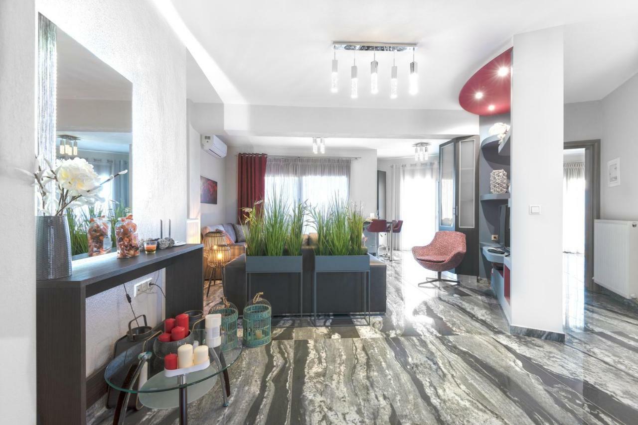 Athina Luxury Apartments アギオス・ニコラオス エクステリア 写真