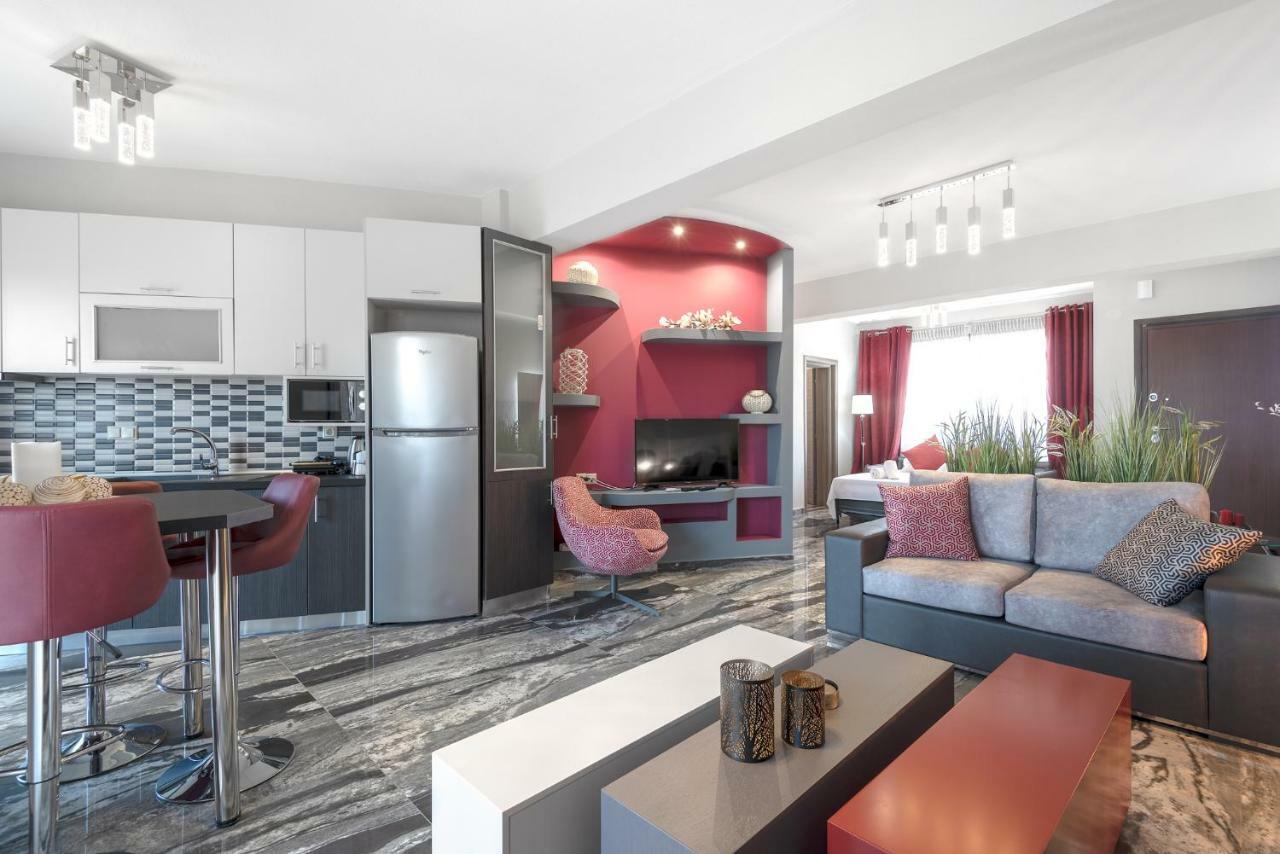 Athina Luxury Apartments アギオス・ニコラオス エクステリア 写真